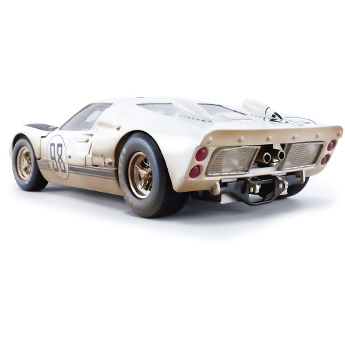 1966 Ford GT40 #98 Daytona 24 Hours - After Race 1:18 Scale Diecast Model Car by Shelby Collectibles Alt Image 2