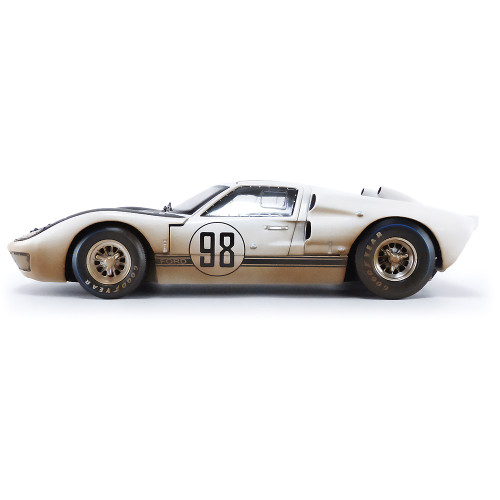 1966 Ford GT40 #98 Daytona 24 Hours - After Race 1:18 Scale Diecast Model Car by Shelby Collectibles Alt Image 3