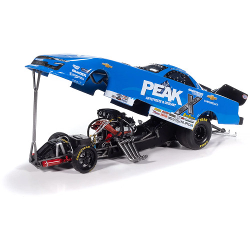 2025 Jack Beckman Peak Chevy Camaro Funny Car 1:24 Scale Diecast Model Car by Auto World Alt Image 1