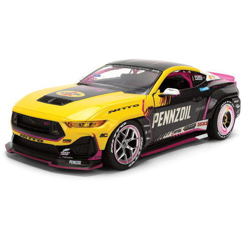 2025 Ford Mustang RTR w/Lights - Ben Hobson 1:24 Scale Diecast Model Car by Jada Toys Alt Image 1
