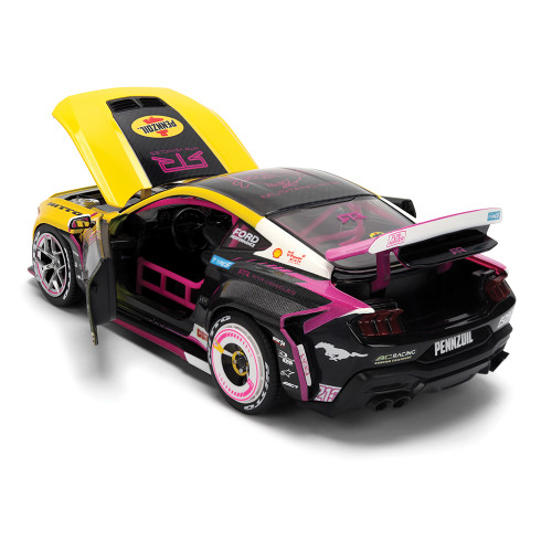 2025 Ford Mustang RTR w/Lights - Ben Hobson 1:24 Scale Diecast Model Car by Jada Toys Alt Image 5