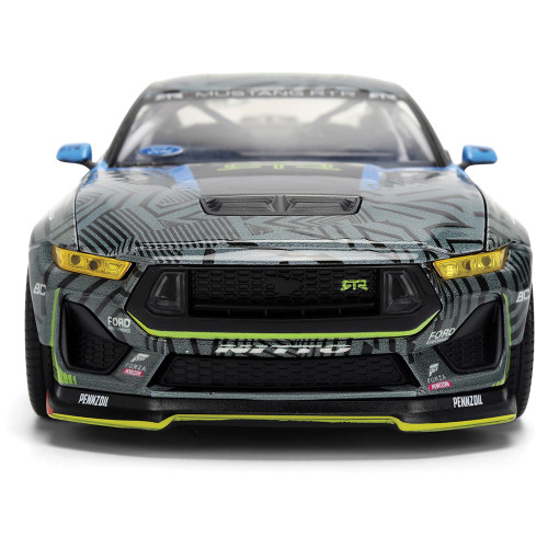 2025 Ford Mustang RTR w/Lights - Vaughn Gittin Jr. 1:24 Scale Diecast Model Car by Jada Toys Alt Image 6