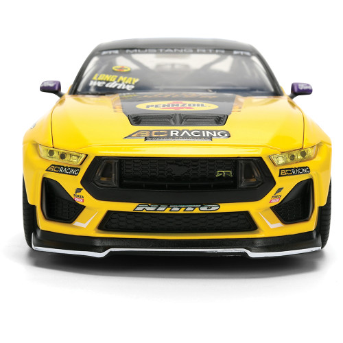 2025 Ford Mustang RTR w/Lights - Chelsea Denofa 1:24 Scale Diecast Model Car by Jada Toys Alt Image 6