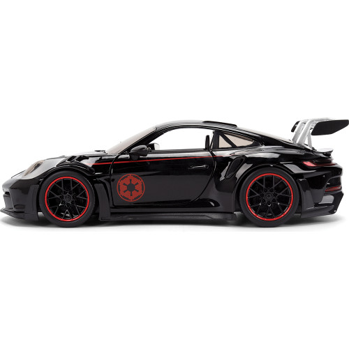 Porsche 911 GT3 RS w/DARTH VADER Figure 1:24 Scale Diecast Model Car by Jada Toys Alt Image 8