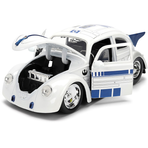 1959 Drag VW Beetle w/R2-D2 Figure 1:24 Scale Diecast Model Car by Jada Toys Alt Image 2
