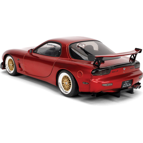 Mazda RX-7 FD - Candy Red 1:18 Scale Diecast Model Car by Pink Slips Alt Image 6