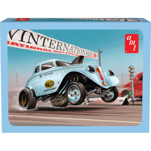 1933 Willys Gasser Ohio George w/Tin Packaging 1:25 Scale Plastic Model Kit by AMT Main Image