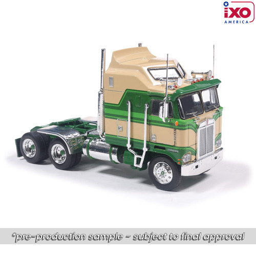 1976 Kenworth K100 Aerodyne - Tan And Green 1:64 Scale  by IXO Models Alt Image 4