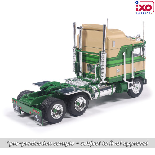 1976 Kenworth K100 Aerodyne - Tan And Green 1:64 Scale  by IXO Models Alt Image 7
