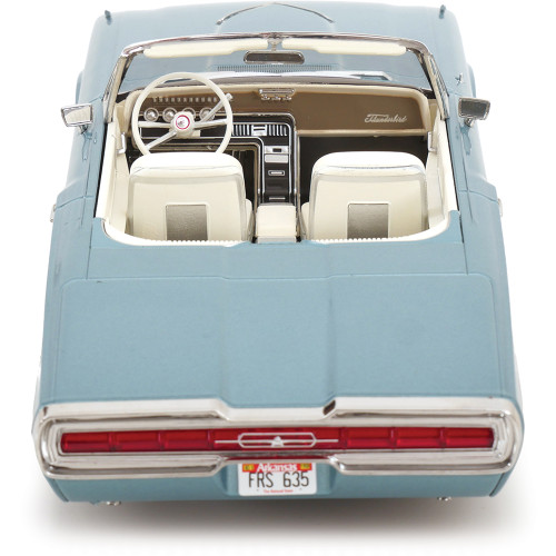 1966 Ford Thunderbird Convertible - Blue 1:18 Scale Diecast Model Car by KK Scale Alt Image 5
