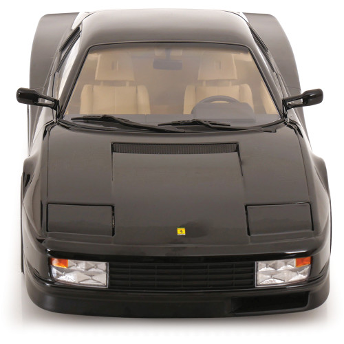 1986 Ferrari Testarossa - Black 1:12 Scale Diecast Model Car by KK Scale Alt Image 5