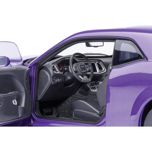 2023 Dodge Challenger SRT Super Stock - Plum Crazy 1:18 Scale Diecast & Composite Model Car by AutoArt Alt Image 8