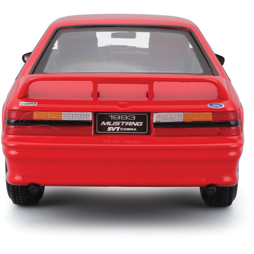 1993 Ford Mustang SVT Cobra - Red 1:24 Scale Alt Image 4