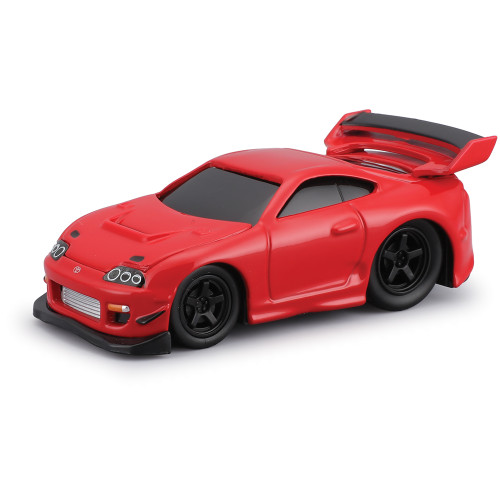 1995-97 Toyota Supra MK4 - Muscle Machines - Red 1:64 Scale Diecast Model Car by Muscle Machines Main Image