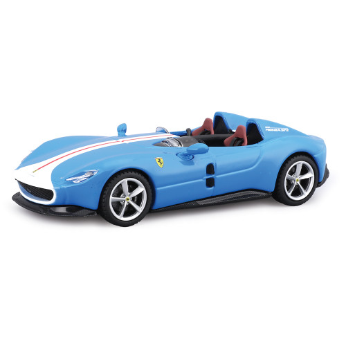 Ferrari Monza SP2 - Signature Series - Blue 1:43 Scale Diecast Model Car by Bburago Main Image