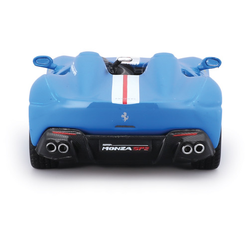 Ferrari Monza SP2 - Signature Series - Blue 1:43 Scale Diecast Model Car by Bburago Alt Image 5