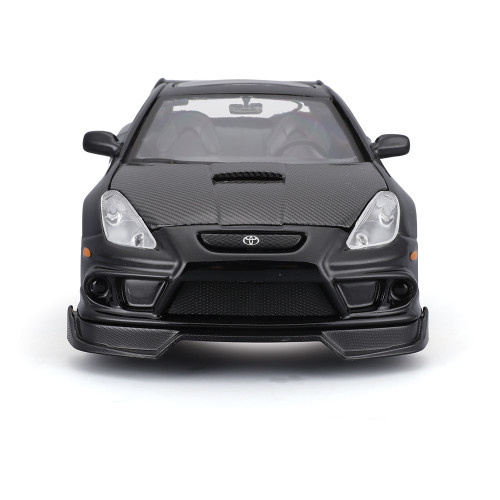2004 Toyota Celica GT-S - Tokyo Mods Black 1:24 Scale Diecast Model Car by Maisto Alt Image 3