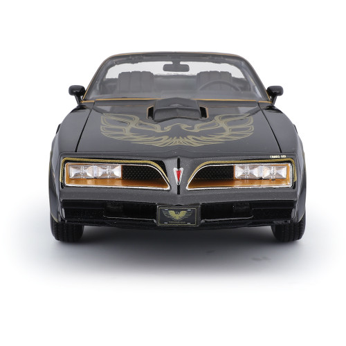 1978 Pontiac Firebird Trans Am - Black 1:18 Scale Diecast Model Car by Maisto Alt Image 4