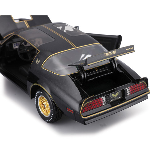 1978 Pontiac Firebird Trans Am - Black 1:18 Scale Diecast Model Car by Maisto Alt Image 8