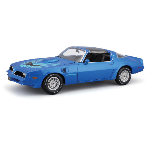 1978 Pontiac Firebird Trans Am - Blue 1:18 Scale Diecast Model Car by Maisto Main Image