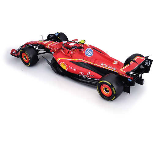2024 SFR Ferrari Season Car - Sainz #55 1:18 Scale Diecast Model Car by Bburago Alt Image 2