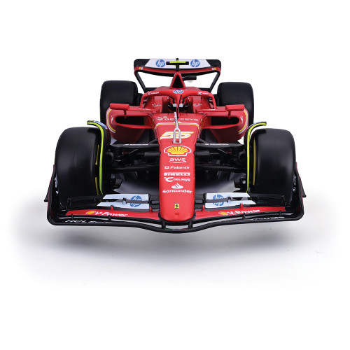 2024 SFR Ferrari Season Car - Sainz #55 1:18 Scale Diecast Model Car by Bburago Alt Image 3