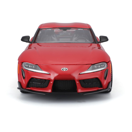 2022 Toyota Supra GR  - Red 1:24 Scale Diecast Model Car by Maisto Alt Image 3