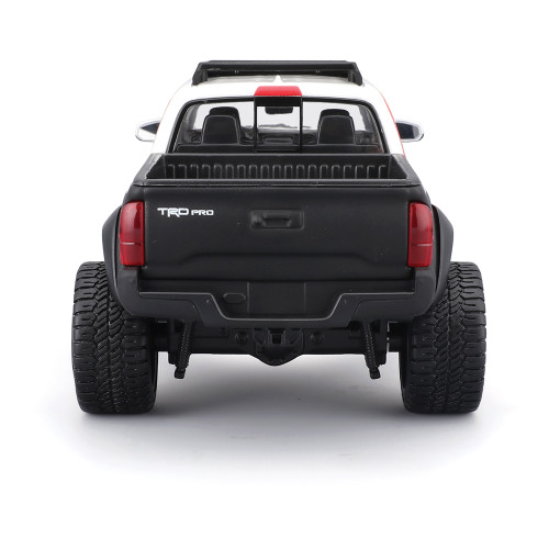 OFF-ROAD 2023 Toyota Tacoma TRD Pro - White 1:24 Scale Diecast Model Truck by Maisto Alt Image 4