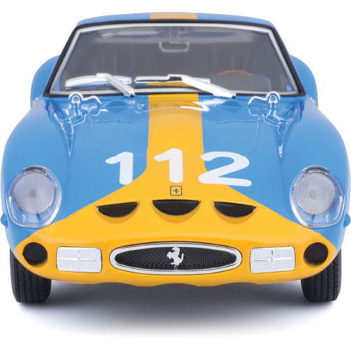 Ferrari 250 GTO Diecast Model Kit - Blue 1:24 Scale Diecast Model Kit by Bburago Alt Image 4