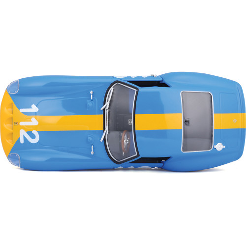 Ferrari 250 GTO Diecast Model Kit - Blue 1:24 Scale Diecast Model Kit by Bburago Alt Image 6