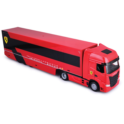 Ferrari Iveco Cab F1 Transporter & + 1 SFR SF23 F1 Car - Leclerc #16 Alt Image 5