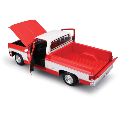 1974 Chevrolet C10 Cheyenne Super - Red/White Alt Image 2