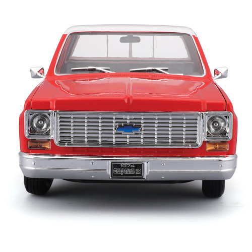 1974 Chevrolet C10 Cheyenne Super - Red/White Alt Image 3