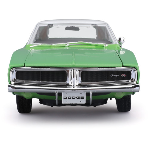 1969 Dodge Charger R/T Green Diecast Model Car | Maisto