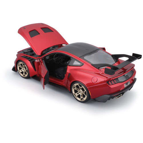 2025 Ford Mustang GTD - Red 1:18 Scale Diecast Model Car by Maisto Alt Image 2