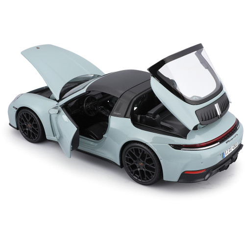 2025 Porsche 911 Carrera GTS (Hybrid) - Green 1:18 Scale Diecast Model Car by Maisto Alt Image 2