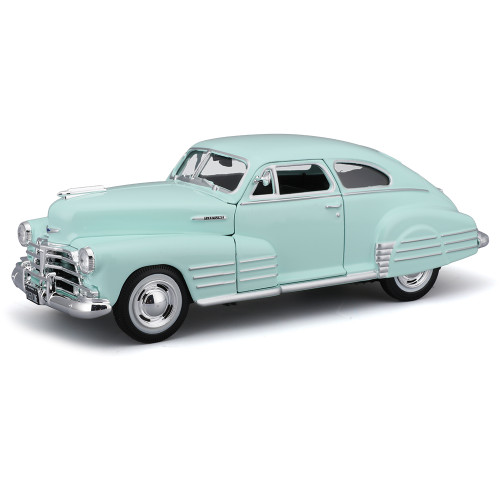1948 Chevrolet Fleetline Aerosedan - Green 1:24 Scale Diecast Model Car by Maisto Main Image