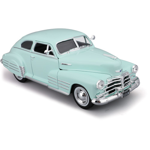 1948 Chevrolet Fleetline Aerosedan - Green 1:24 Scale Diecast Model Car by Maisto Alt Image 5