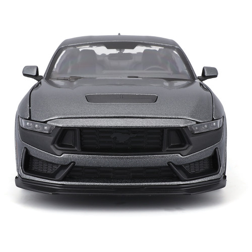 2024 Ford Mustang Darkhorse - Gray 1:24 Scale Diecast Model Car by Maisto Alt Image 3