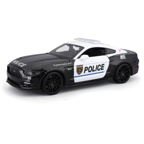 Design Authority 2015 Ford Mustang GT - B&W 1:24 Scale Diecast Model Car by Maisto Main Image