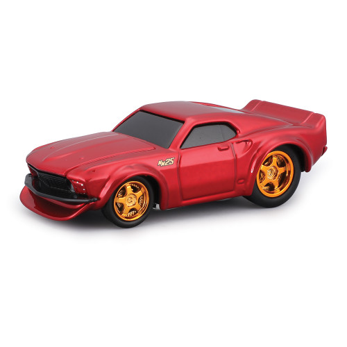 1969 Ford Mustang - Red - Muscle Machines 25th 1:64 Scale  by Muscle Machines Main Image