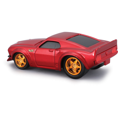 1969 Ford Mustang - Red - Muscle Machines 25th 1:64 Scale  by Muscle Machines Alt Image 2