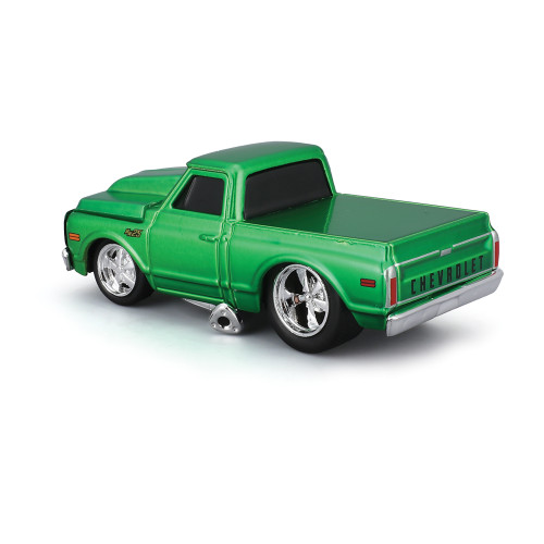 1972 Chevy C-10 - Green - Muscle Machines 25th 1:64 Scale  by Muscle Machines Alt Image 2
