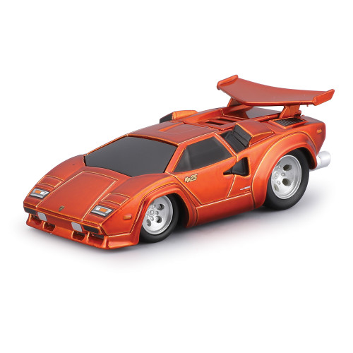 Lamborghini Countach - Orange - Muscle Machines 25th 1:64 Scale  by Muscle Machines Main Image