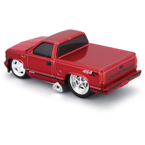 1980 MACK R685ST Flatbed & 1993 Chevy 454 SS - Muscle Transports 1:64 Scale  by Muscle Machines Alt Image 4