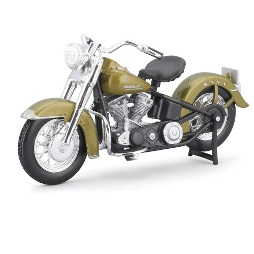 Harley-Davidson Duo 1953 Hydra-Glide + 1958 Duo-Glide 1:18 Scale Diecast Model Motorcycle by Maisto Alt Image 1