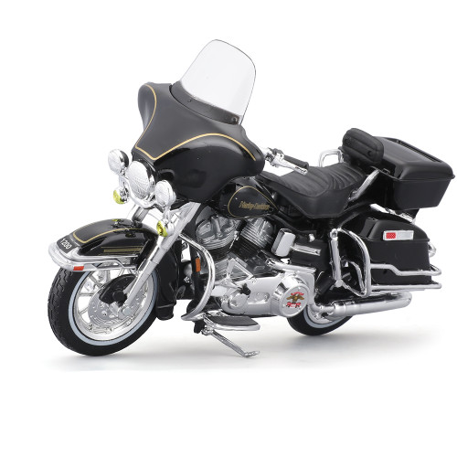 Harley-Davidson Duo 1977 FXS Low Rider + 1978 Electra Glide 1:18 Scale Diecast Model Motorcycle by Maisto Alt Image 1