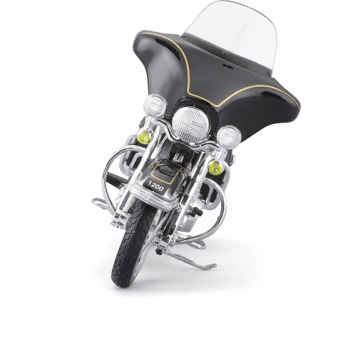 Harley-Davidson Duo 1977 FXS Low Rider + 1978 Electra Glide 1:18 Scale Diecast Model Motorcycle by Maisto Alt Image 4