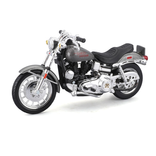 Harley-Davidson Duo 1977 FXS Low Rider + 1978 Electra Glide 1:18 Scale Diecast Model Motorcycle by Maisto Alt Image 6