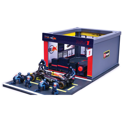 2024 Oracle F1 Red Bull RB20 Pit Pass - Verstappen #1 1:43 Scale Diecast Model Car by Bburago Alt Image 3